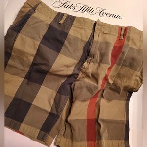 Mens Burberry Limited Edition Shorts Multic Size 40 US Authentic